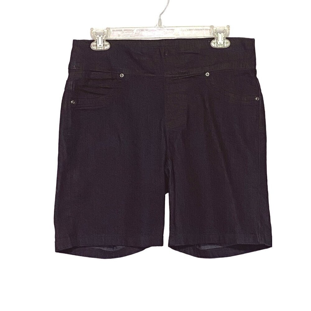 Purple and More‎ Women's Denim Shorts Size 10 Stretchy Cotton Spandex Blend NWT